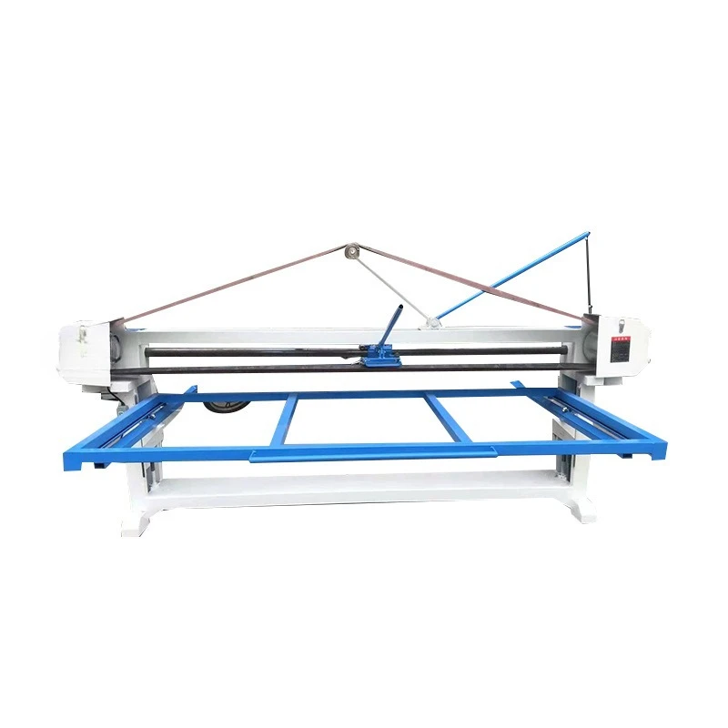 Hand-pressed emery bed, sander for flat woodworking, primer polishing machine
