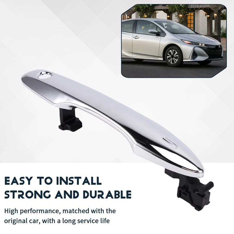 NCSMT Car External Handle Front Left Outside Door Handle for Toyota Corolla 2019-2020 69210-47041