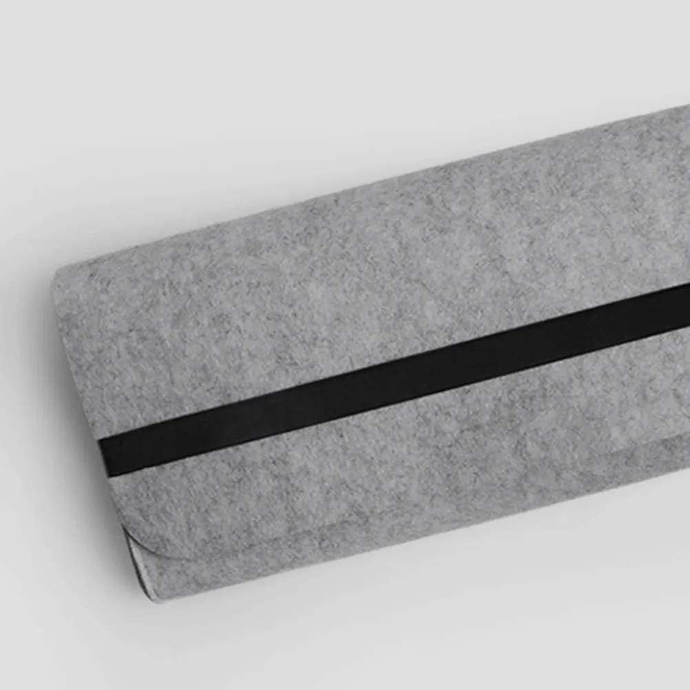 

Premium PU Mechanical Keyboard Storage Bag for 87 Keys Thickened Wear-Resistant Design Elastic Webbing Groove Sealing Keyboard