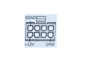 Power Adapter AD2412N3L, 12V 2A, 8-Hole tip, IEC C14