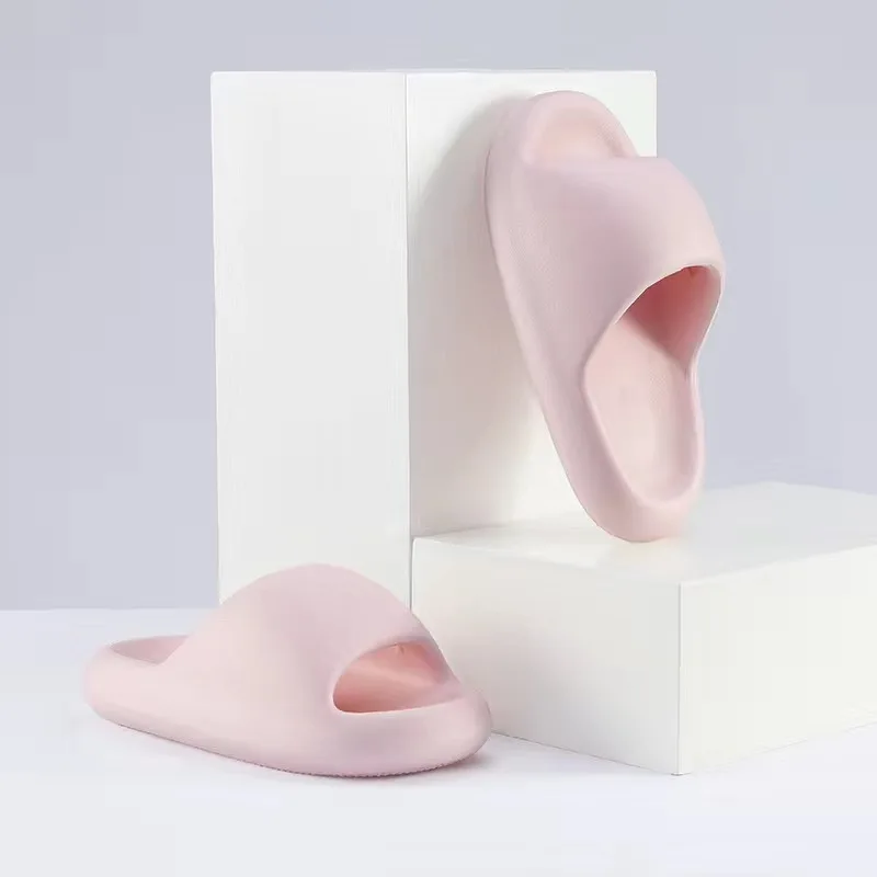 

Summer Thick Eva Household Non-Slip Deodorant Bathroom Cool Slippers Women'S Bottom Couple