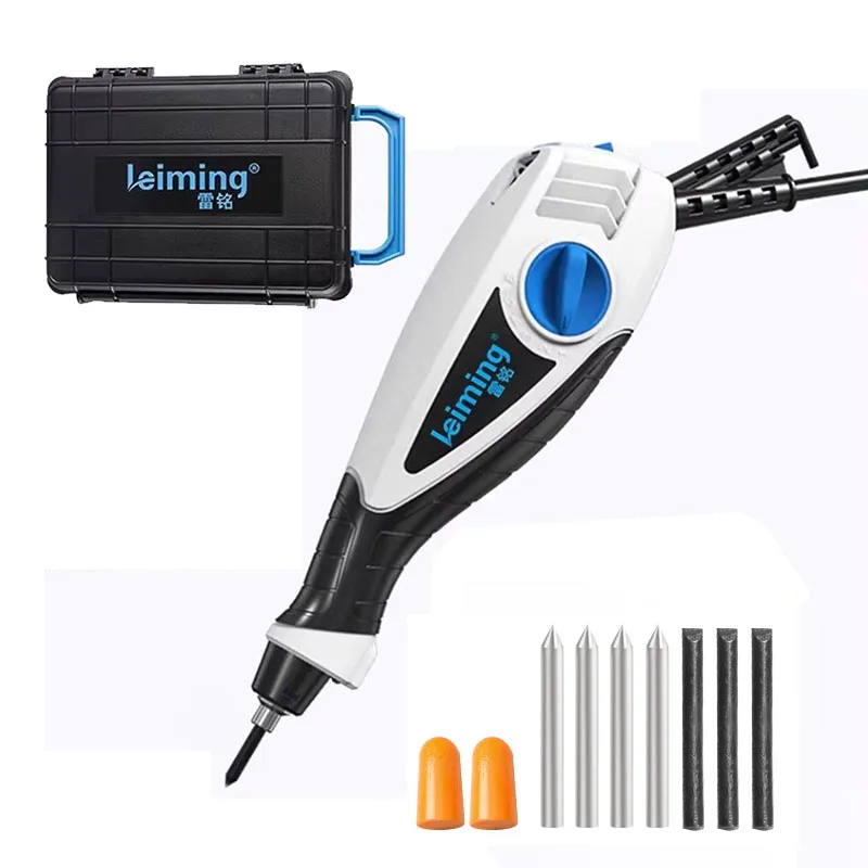 Small Electric Carving Machine Portable Household Carving Pen Set Woodworking Engraving Machine Electric Hand Engraving Tools