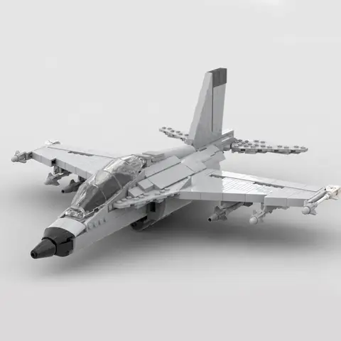 M-346 Modern Fighter Jets Model MOC Building Bricks War Equipment Modular Technology Gifts Holiday Assemble Children Toys Suit