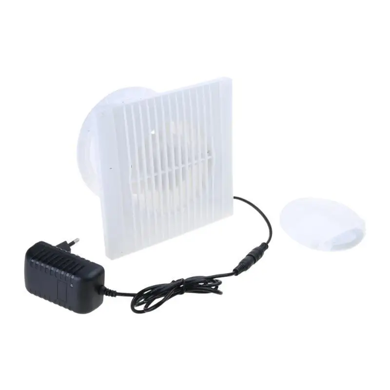 652f 4/6/8inch/205mm 12V حمام مستخرج من مروحة التهوية مروحة مروحة مروحة التهوية