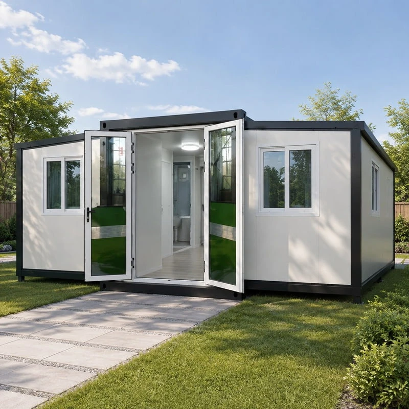 Durable Container Room Foldable House Customized Thermal Prefabricated Container House Collapsible Modular Prefab House for Farm