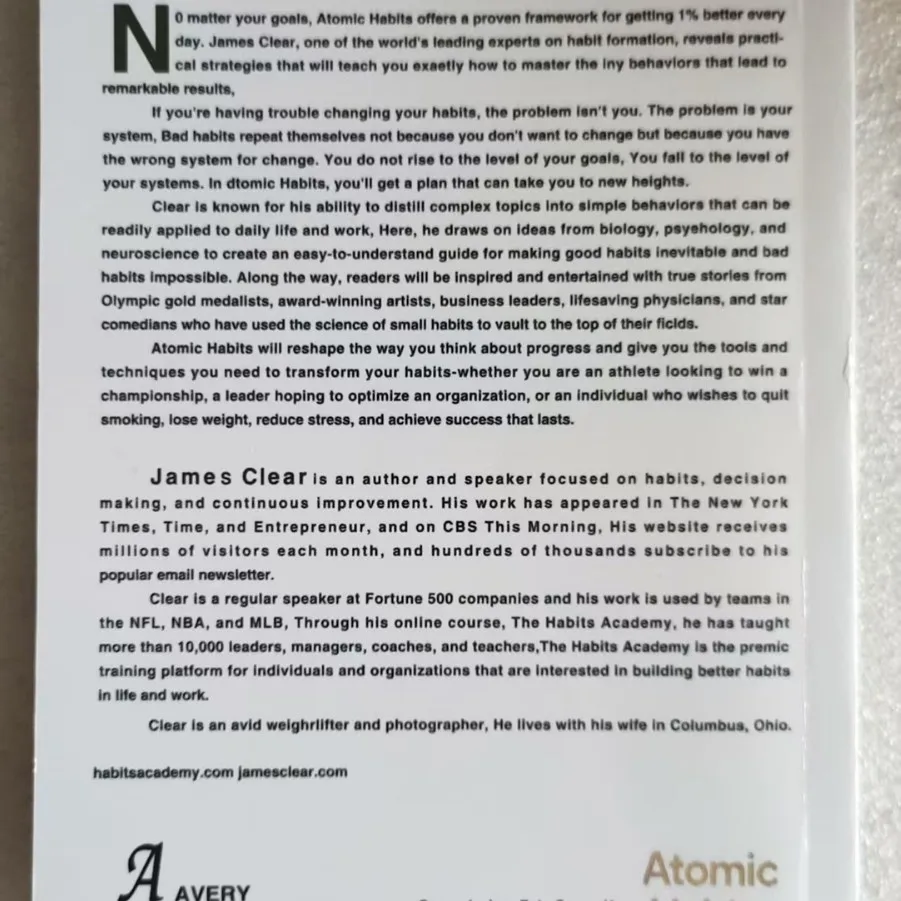 Original Habits: A Simple Method to Establish Good Habits and Break Habits - Atomic Habits