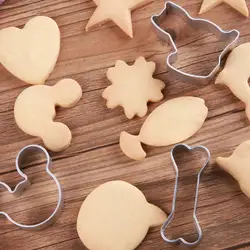 Cookie Cutter Biscuit Press Stamp Embosser Sugar Pasty Cake DIY Baking Mould Pasteleriay Reposteria Accesorios Baking Tools