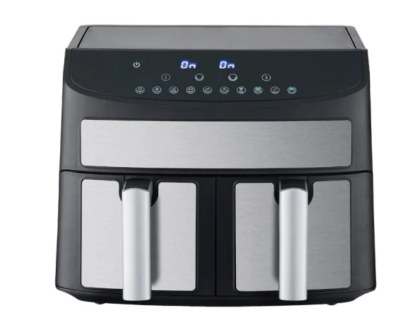 

2026 New Model Multi-functionalEytronic Stainless Steel Dual Zone Baskest air Fryer 10L Big and Deep Capacity air Fryer