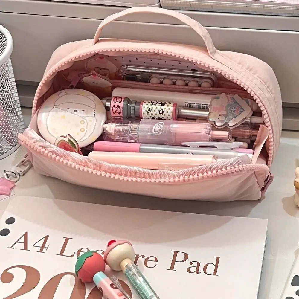 

Portable Dachshund Pencil Case Multi Layer Handheld Pen Bag Large Capacity Stationery Pouch School Supplies