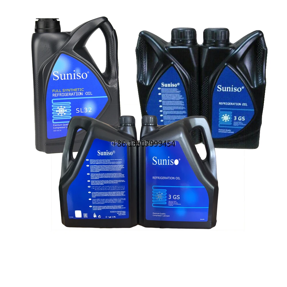 

Hot Selling Belgium Suniso Refrigeration 4L Oil SL32 Refrigeration Lubricating Oil