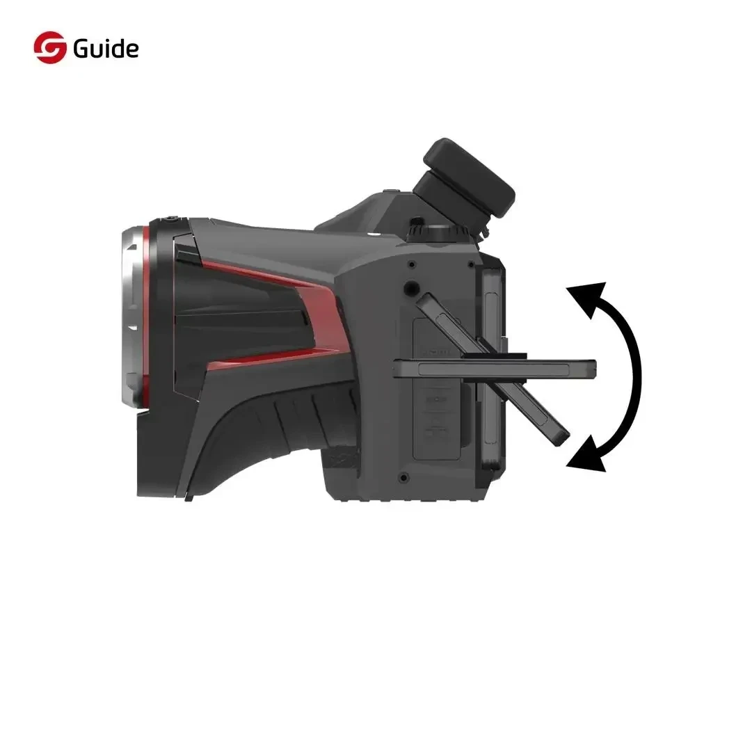 Guide PS400 temperature measurement -40C~2000C with 13 million pixels visible light camera infrared thermal camera