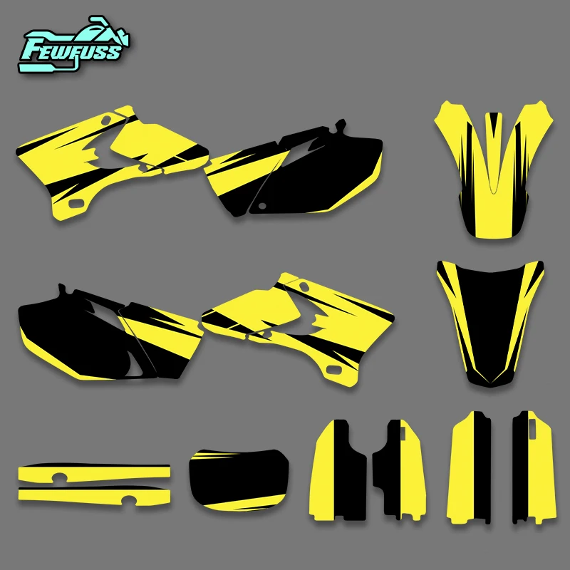 Fewfuss For YAMAHA YZF250 YZF450 2003 2004 2005 Motorcycle Graphics Decals Stickers Kit Custom