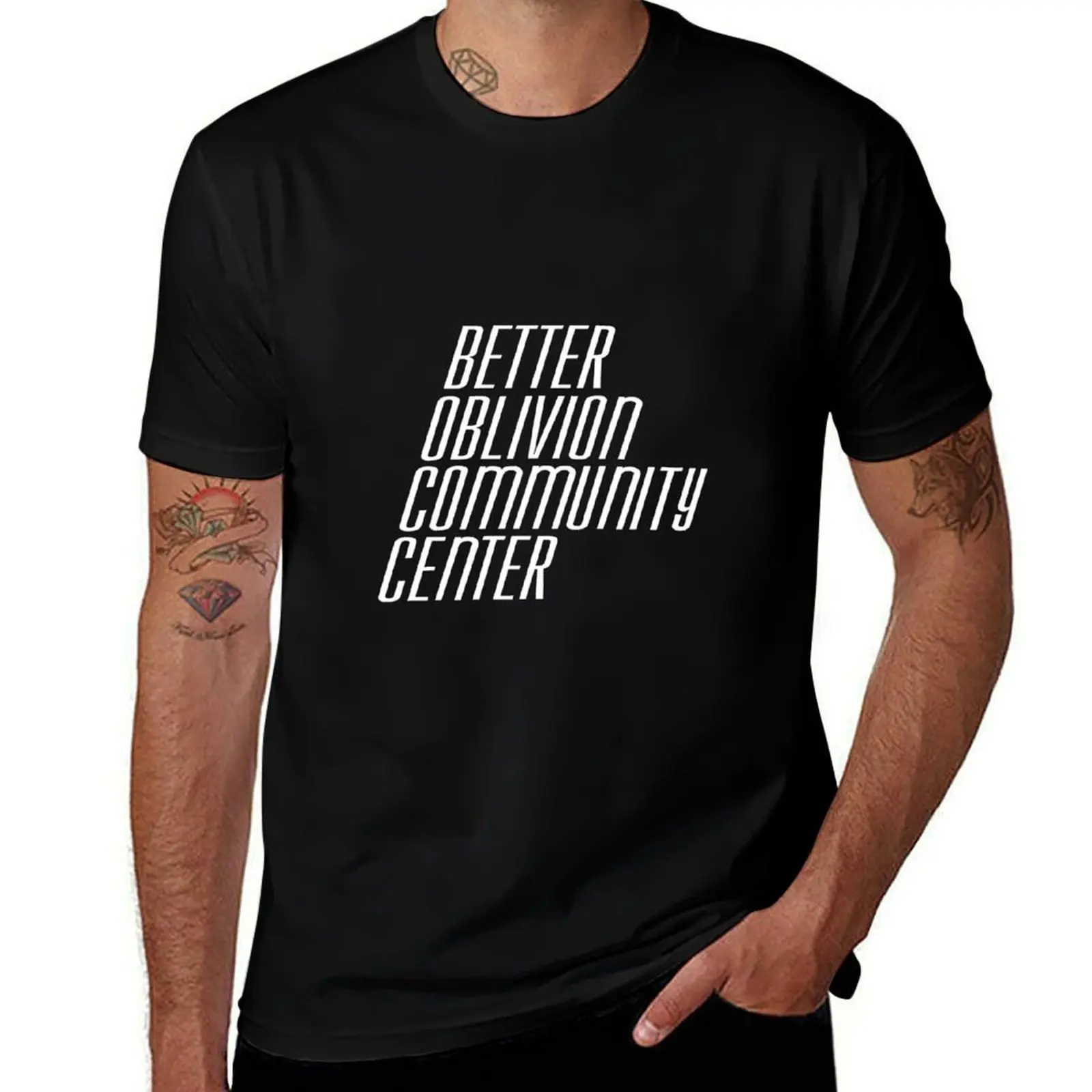 

Better Oblivion Community Center T-Shirt printed t shirts for man t shirts for man graphic vintage T-Shirt