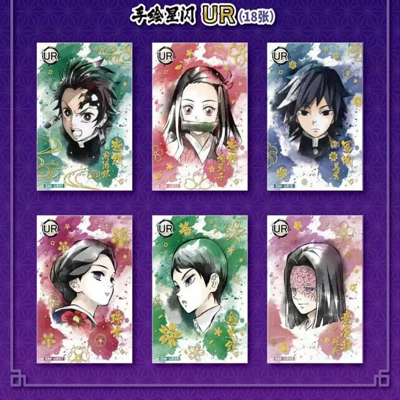 Wholesale Demon Slayer Cards Booster Box Official Anime Trading Game Collection Japanese Style Gift For Fans