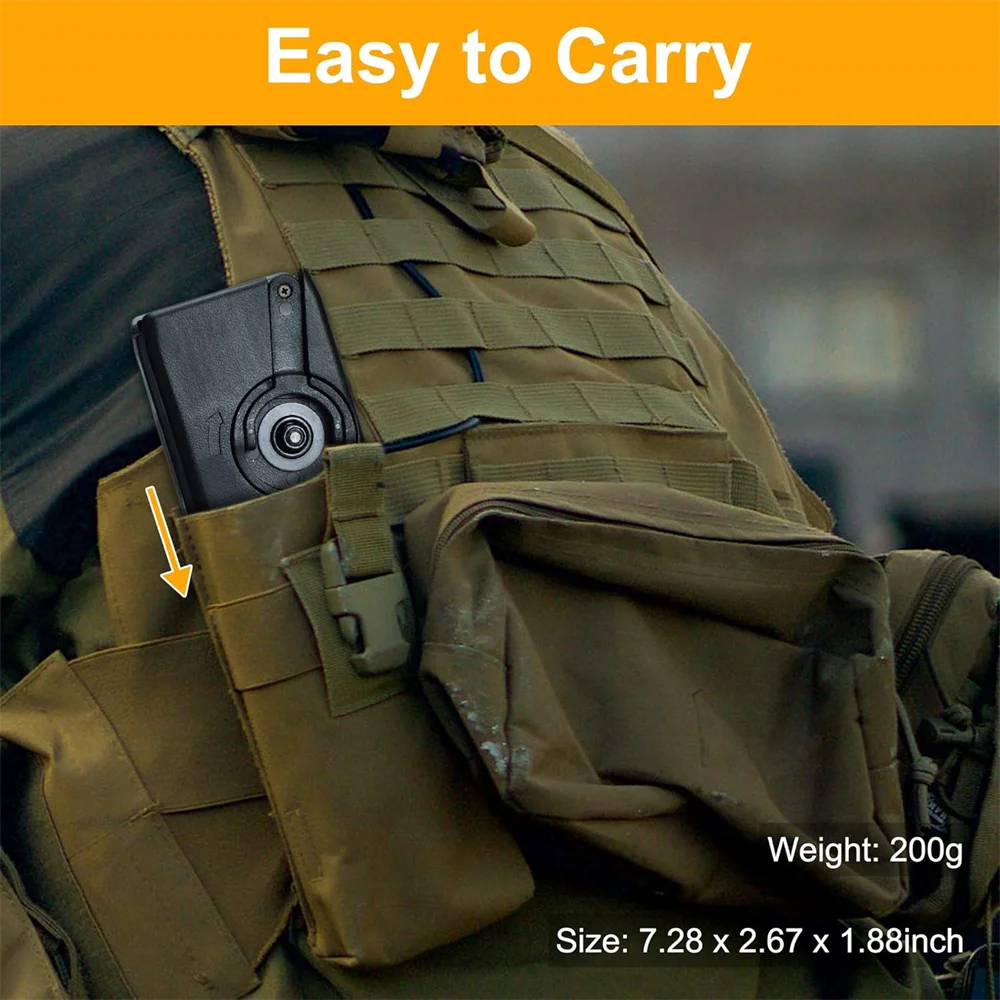 Cargador rápido BB 6mm para Airsoft con manivela, recarga eficiente - imagen 2