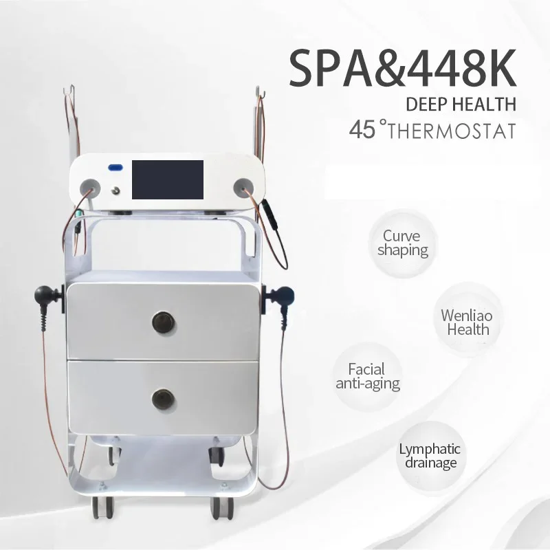 INDIBA 448khz Face Lifting Skin Firming Body Cellulite Machine Thermal Indiba Diathermy RF Radiofrecuencia Indiba Deep Beauty