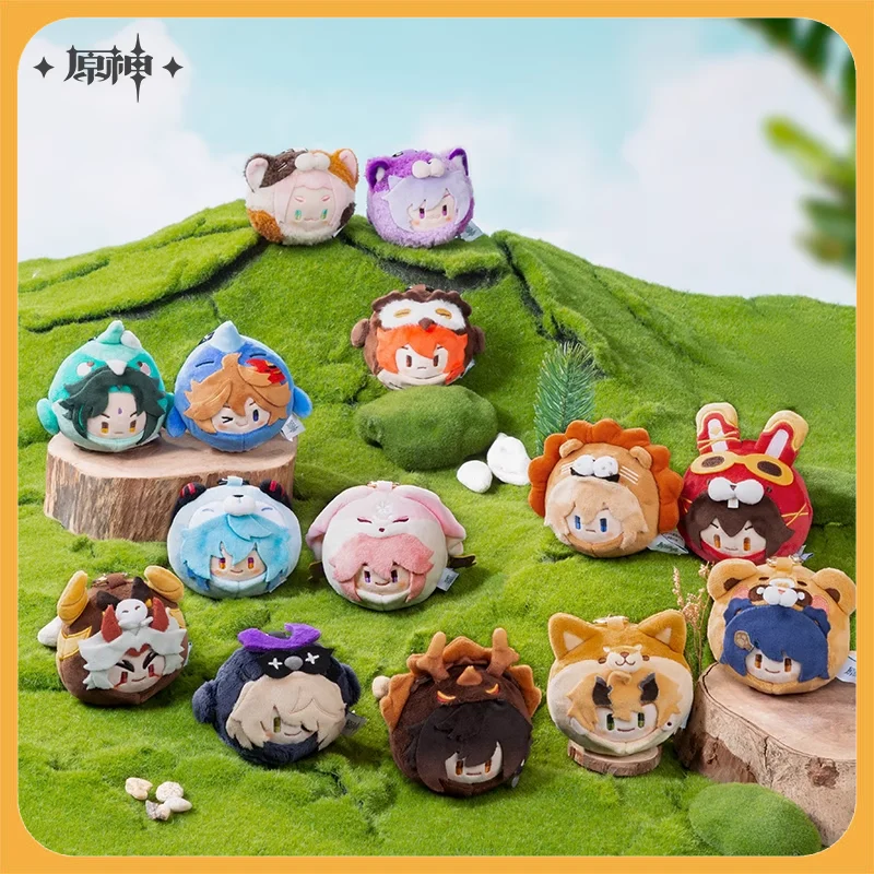 

Genshin Impact Teyvat Zoo Themed Series Plush Bun Game Peripheral Plush Toys Doll