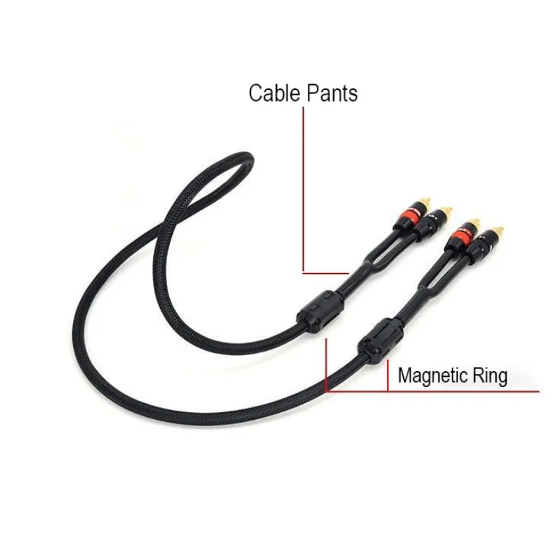 Cable Pants Accessory No Shrinkable Speaker Audio Cable Wire Pants Boots PVC Y Splitter Pant Audio Cable 5mm 7mm 9mm 12mm 16mm