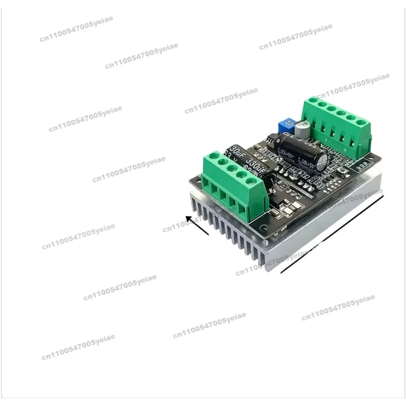 50V300W Non-inductive Three-phase DC Brushless Motor Driver Board Driver Forward and Reverse Control High Power