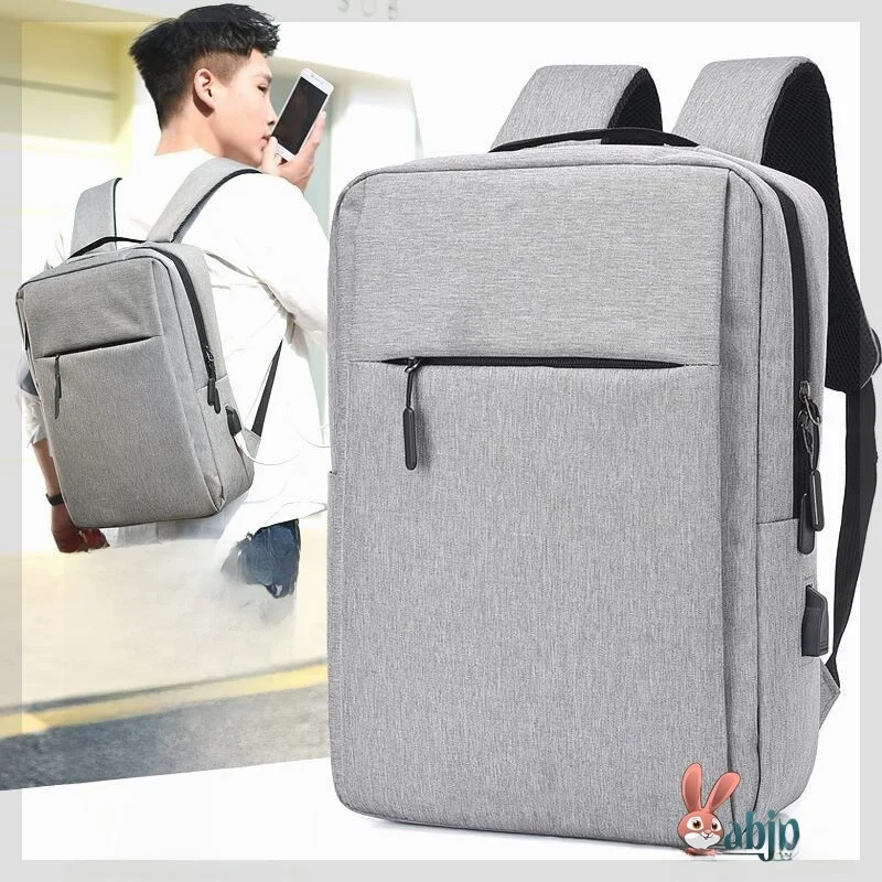 Lightweight Casual Travel Backpack for Men Business Notebook Computer Bag 15.6 Inch Shockproof Unisex Shoulder Bag