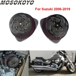 Motorbike Air Cleaner Intake Filter For Suzuki Boulevard M109R BOSS M109RZ M109R2 VZR1800 VZR 1800 VLR1800 C1800R Intruder 06-19