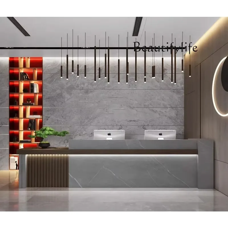 BJ Kawaii Accessories Hyundai Company Reception Front Desk Beauty Salon Training Institution Paint Cashier Commercial