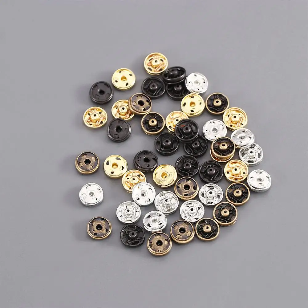 

Handmade 6/8mm Clothing Apparel Sewing Accessories Metal Sewing Buttons Invisible Button Sewing Accessories Metal Buckle