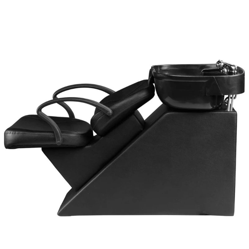 

Internet celebrity haircut shampoo bed fashion hairdresser ceramic deep basin hairdresser shampoo bed hair salon semi-reclining