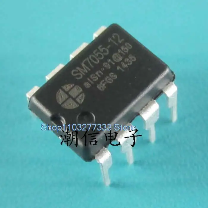 10PCS/LOT  SM7055-12   DIP-8