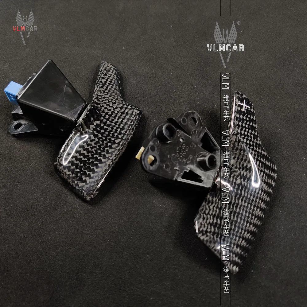 VLMCAR-Carbon Fiber Steering Wheel Paddles Shifter for Lexus IS250 IS ISF 2013 2014, Customized for Any Shapes