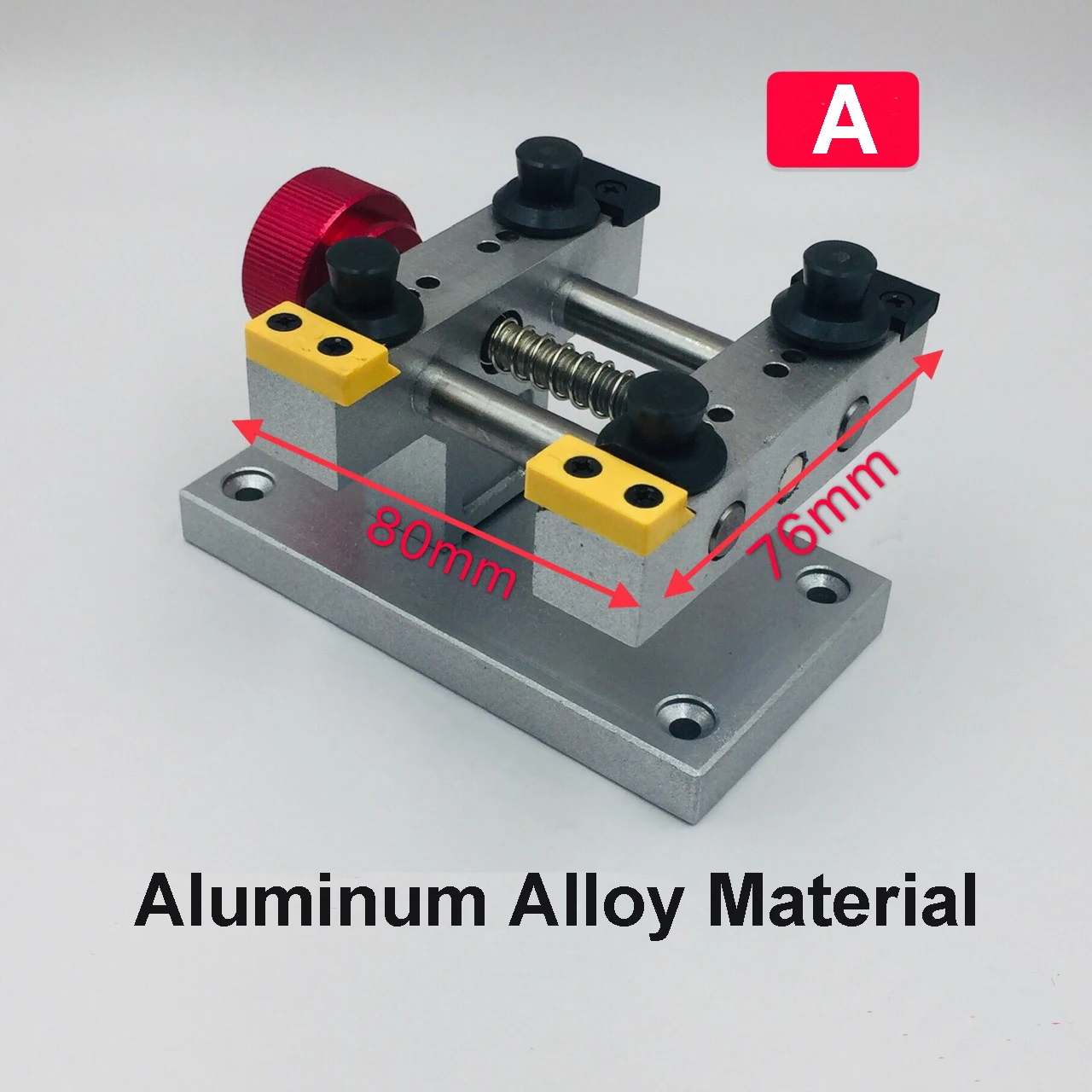 

Aluminum Alloy Material Large Case Vise With Base Watch Holder For Watch Repair Metal Enlarged Open Table Holder Repair Tool