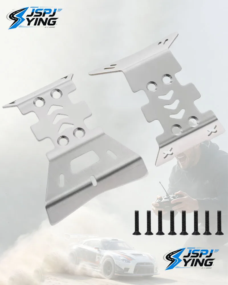 1/16 ARRMA Quake Grom Gorgon Grom RC Buggy Stainless Steel Chassis Skid Plate Heavy-Duty Bottom Armor Guard Protection Upgrade