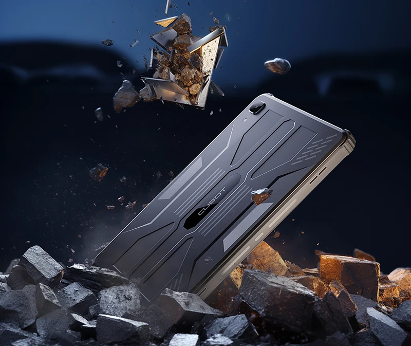 Cubot TAB KINGKONG, Rugged Tablet Android 13, IP68 Waterproof, 16GB RAM(8GB+8GB Extended), 256GB ROM, 10600mAh, 10.1 Inch Screen