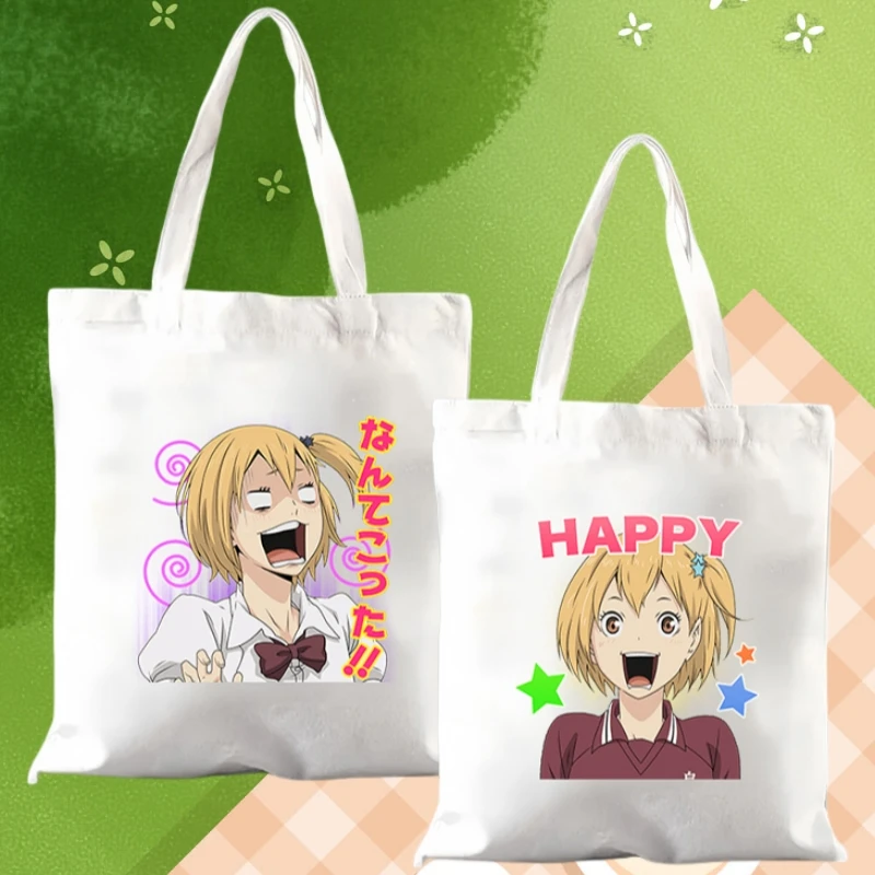 Мультфильм-аниме-Хайкю-Холщовая-большая-сумка-модная-повседневная-сумка-на-плечо-эко-складная-сумка-для-хранения-канцелярских-принадлежностей-большой-емкости
