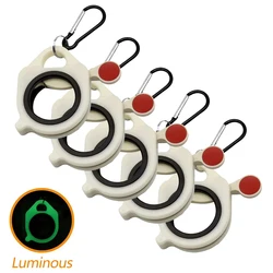 Cable Tie Organizer Fluorescent Plastic Storage Cable Tie Holder Portable Zip Tie Holder Electrical Wire Tie Organizer , 5/10pcs