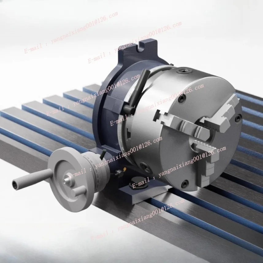 HV ロータリーテーブル 4/5/6インチ 水平/垂直 4スロット MT-2 ロータリーテーブル フライス盤用