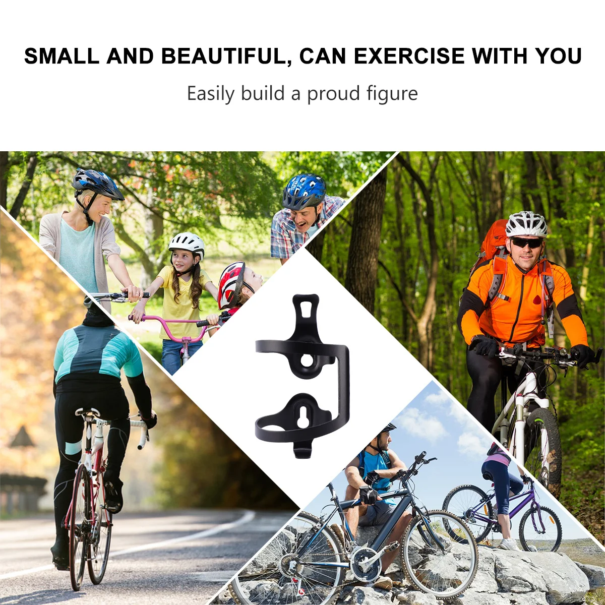 

Bike Bottle Holder Aluminium Alloy Durable Lightweight Easy Install Sturdy Design Cycling Water Bottle Cage Secure Outdoor