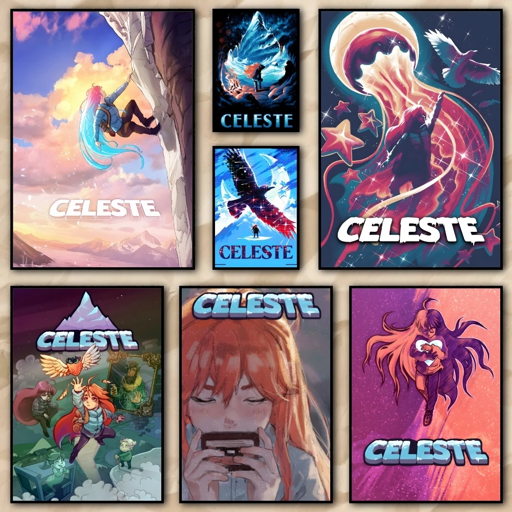 popular game c-celeste Painting Calligraphy HD Print Free Mural Art Photos for Living Room Home Wall Decor Canvas Poster
