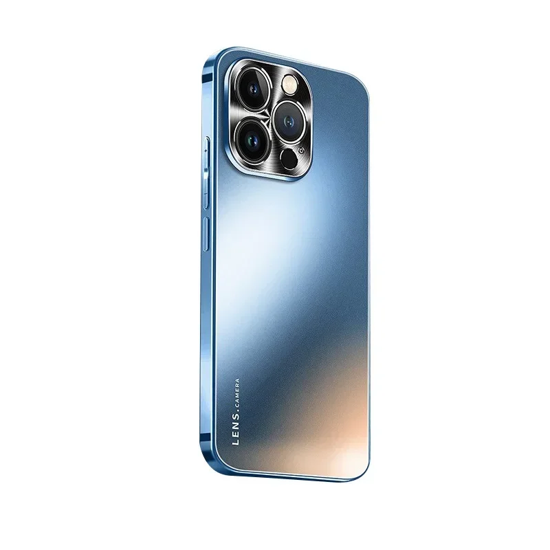 

for IPhone 16 15 14 13 Pro Max Series Frosted Finish Fashionable and Durable Fall Prevention Scratch-resistant Mobile Phone Case