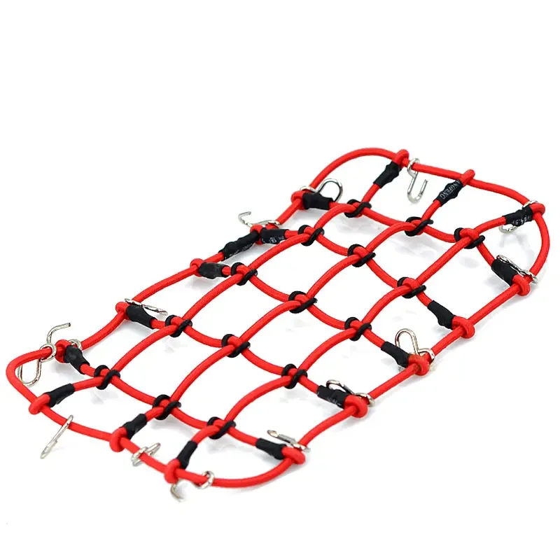 3 Colors RC Elastic Luggage Net for 1/10 Crawler SCX10 TRX-4 TRX4 D90 Tamiya CC01 90046 Defender Accessories
