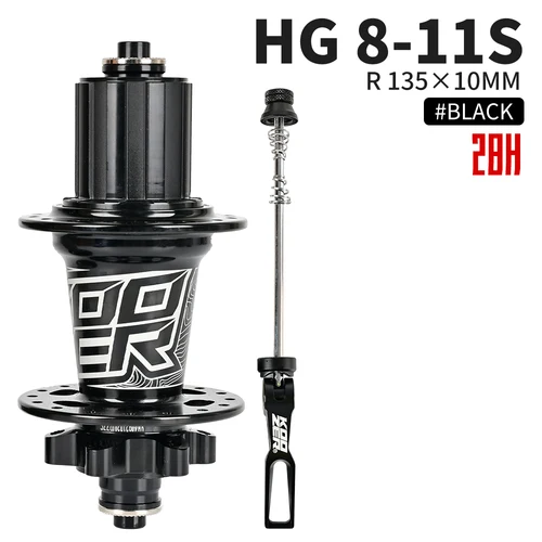 Imagen 2 del producto Bujes de bicicleta KOOZER XM490 bujes de bicicleta de montaña 6 trinquetes 72 clic 28 32 36H agujeros HG SX NX 8-12 velocidades 26 27,5 29 pulgadas bujes traseros