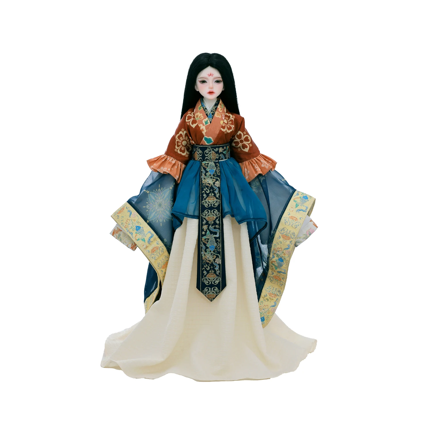 Carmen E Bjd 인형 1/4 풀 세트 Bariy A Wei-Jin Hanfu-Clad Maiden Style 오리지널 애니메이션 볼 관절 인형 Bjd Figure Shuga Fairy