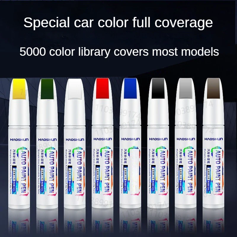 4 قطعة ل TRAUM SEEK 5 2018-2025 قلم إصلاح طلاء السيارات المخصص اللمس مزيل الخدوش لتقوم بها بنفسك اكسسوارات السيارات أبيض أسود بني