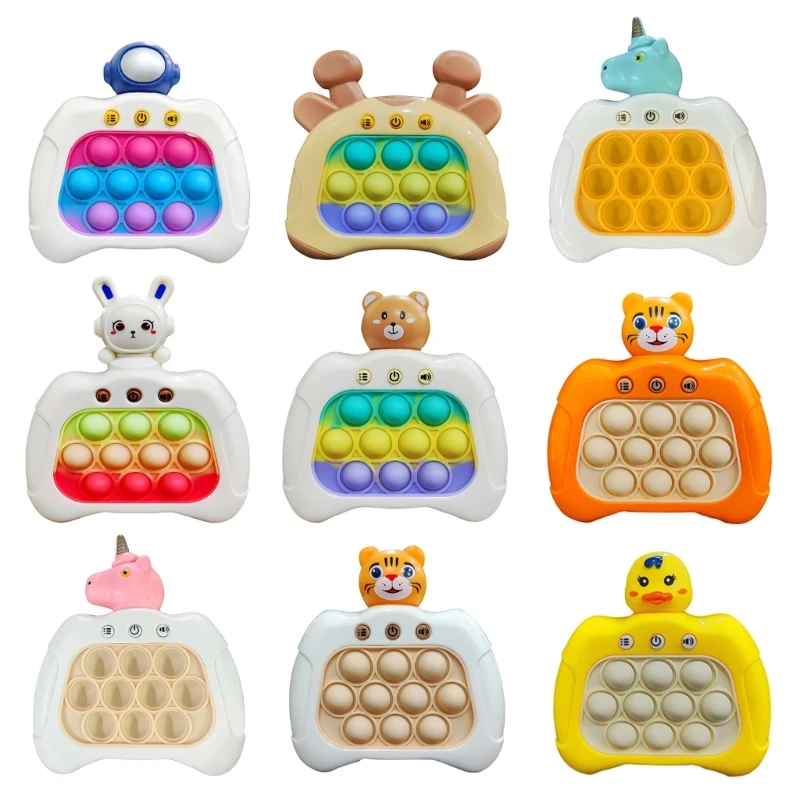 

Popular PopPuzzle Game Machine with Sound Sensory Fidgets Toy Kids Stress Toy