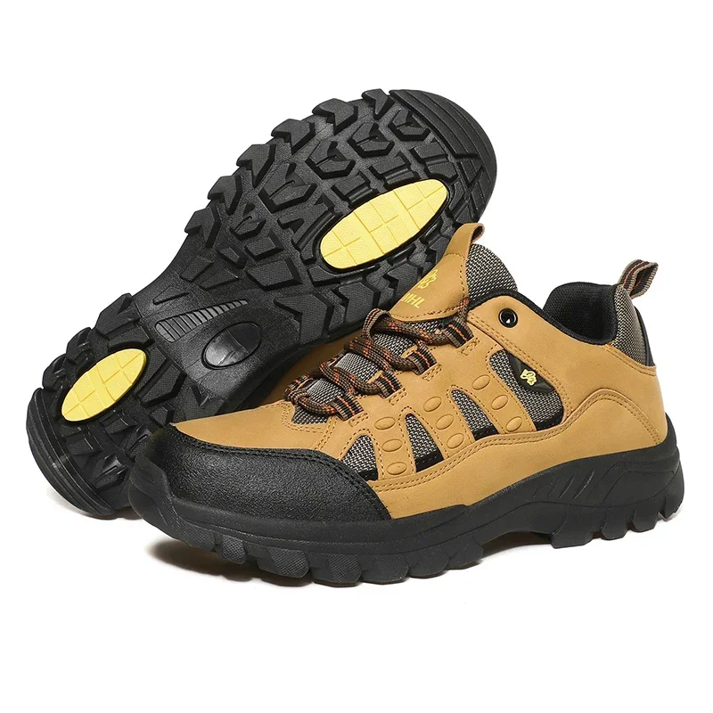 Good Quality Unisex Mountain Climbing Sport Shoes Over Size 36-47 Mens Cross-country Hiking Trainers Women Tourist Shoes