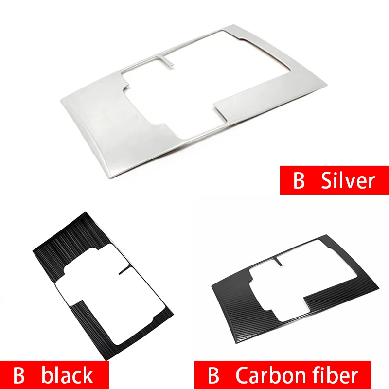 For Mazda 3 BP 2019 2020 2021 2022 2023 2024 2025 Alexa Stainless Car Gear Shift Panel Interior Protector Cover Trim Sticker