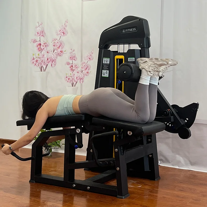 

Ergonomic Seated-recumbent Leg Curl and Extension Machine Fitness Equipment for Bodybuilding Leg Exercise in Gym