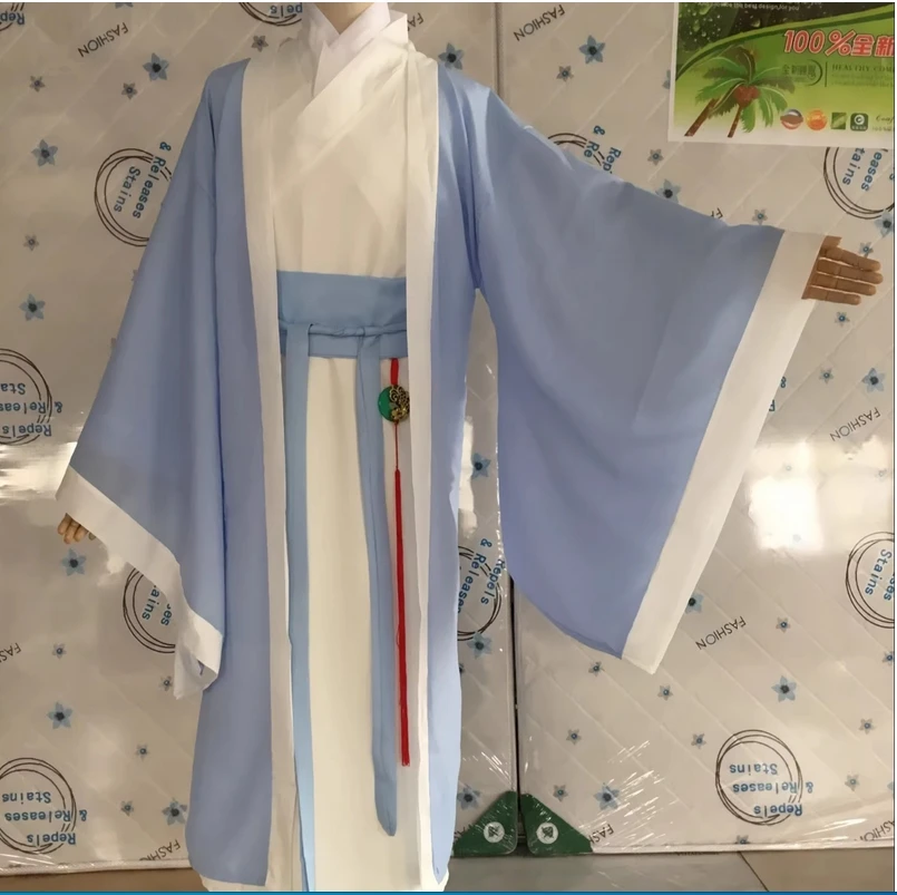 

Древний Hanfu, мужская супер бессмертная элегантная рубашка в древнем стиле, рыцарский ученый, мужская бессмертная рубашка Hanfu с большими рукавами, студенческий халат