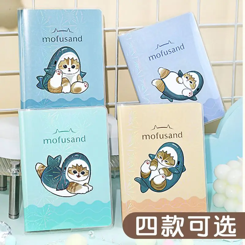 Mini Kawaii Cute Shark Cat Pocket Notebook Daily Record Notepad Travel Memo Book Cartoon Notebook