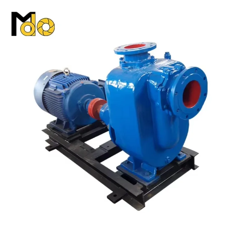 Urban Drainage Sea Water Horizontal Centrifugal Self Priming Sewage Pump